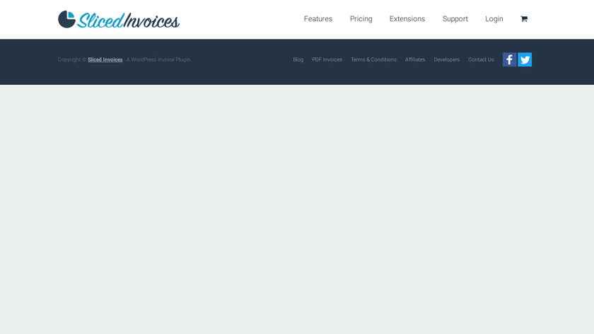 Sliced Invoices Landing Page