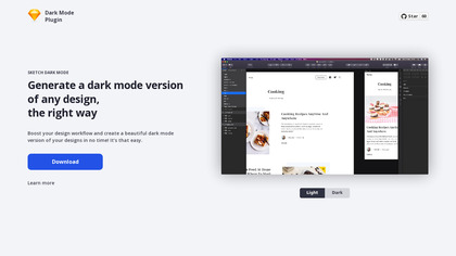 Sketch Dark Mode Plugin image