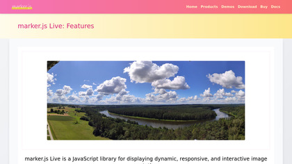 marker.js Live image