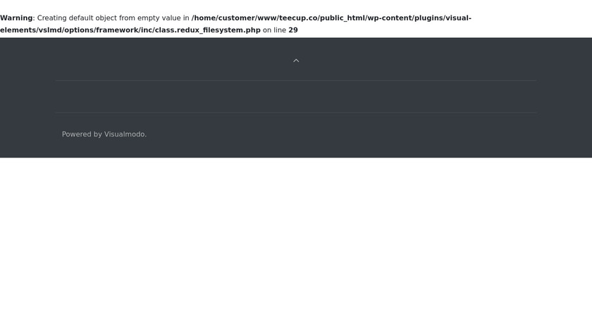 Teecup Landing Page