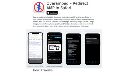 Overamped image