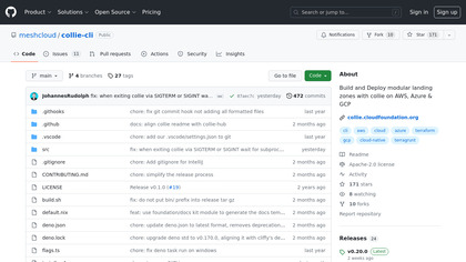 Collie CLI screenshot