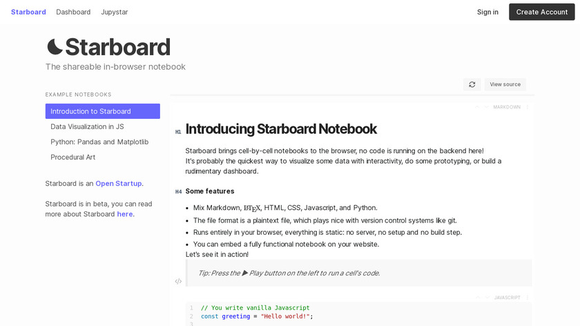 Starboard.gg Landing Page