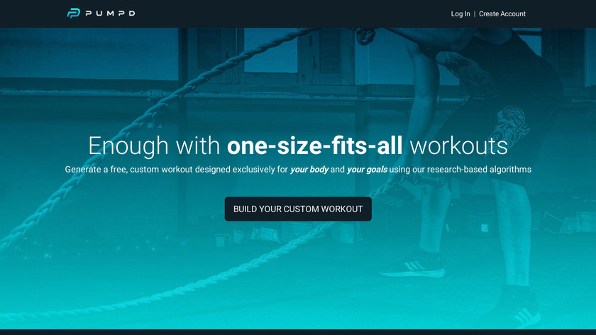 Pumpd Landing Page