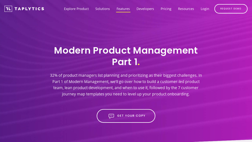 Modern Product Management Part Landing Page