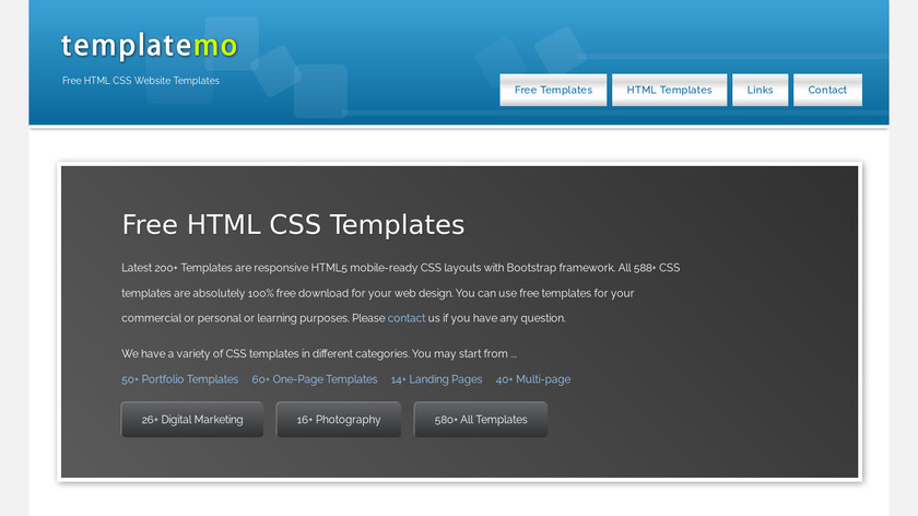 TemplateMo Landing Page