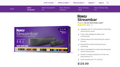 Roku Streambar image
