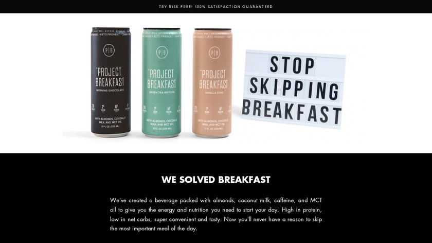Project Breakfast Landing Page