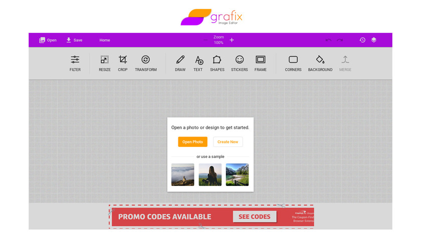 sagrafix.co Grafix Landing Page