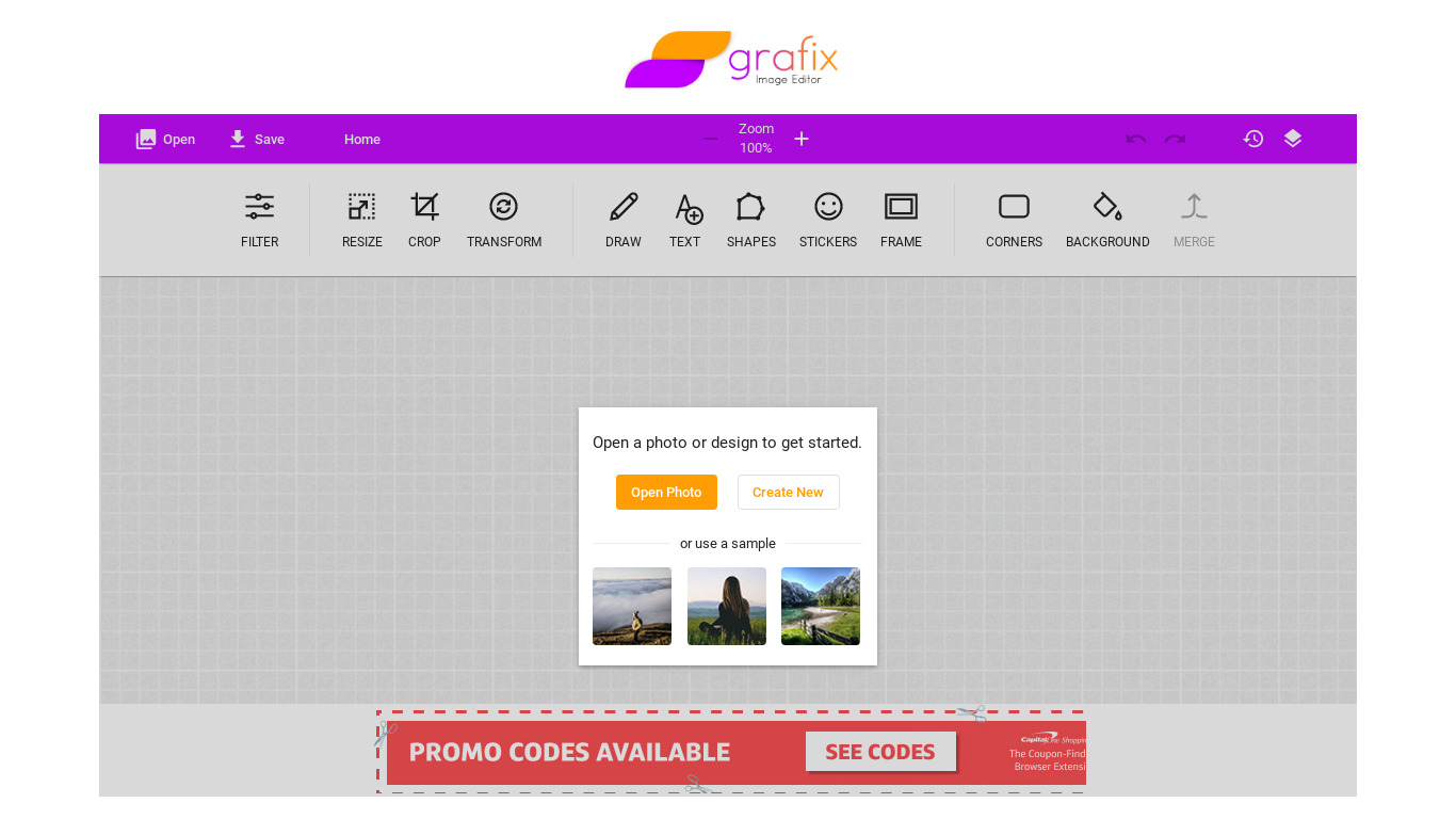 sagrafix.co Grafix Landing page