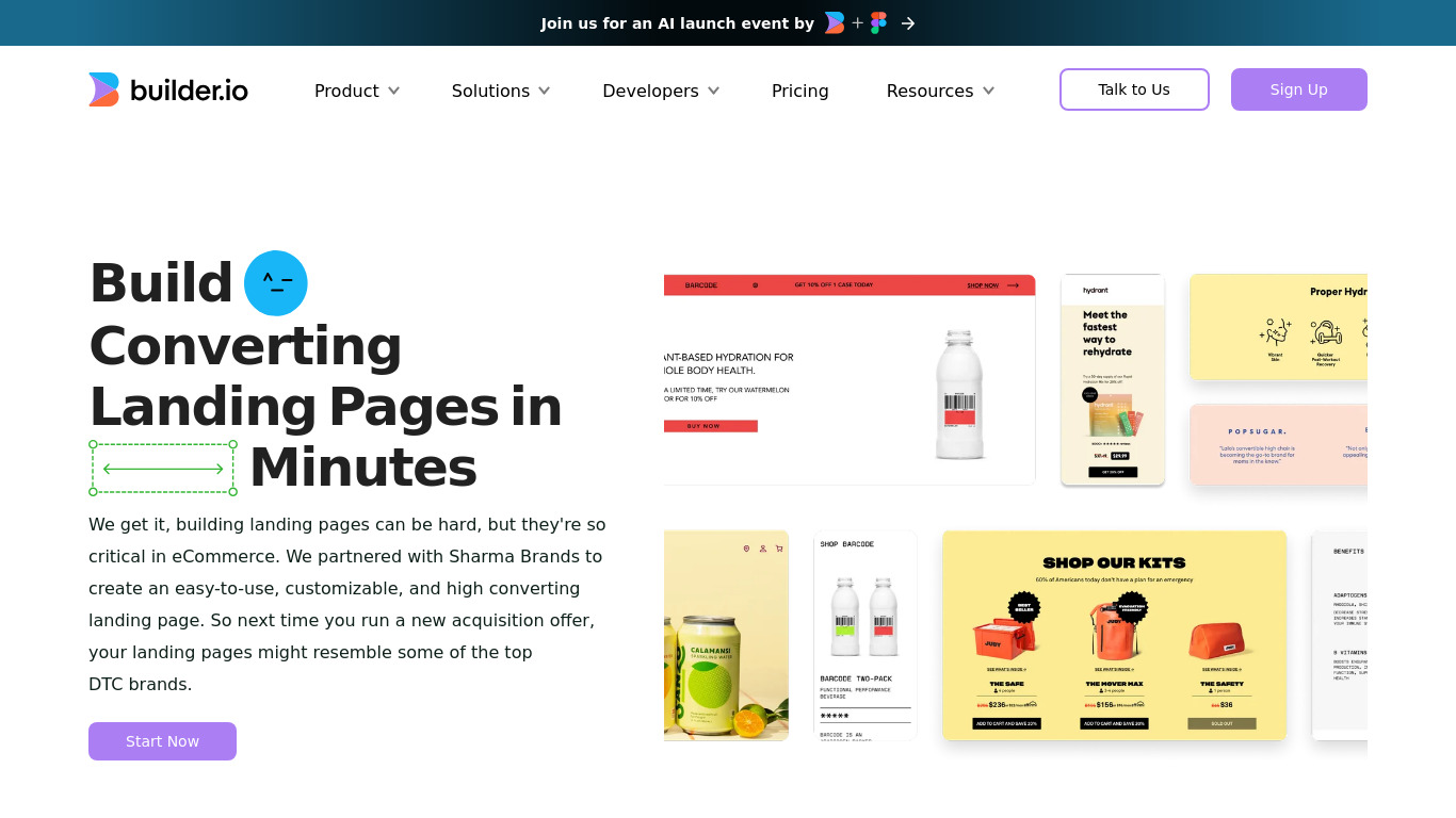 Ultimate eCommerce Landing Page Template Landing page