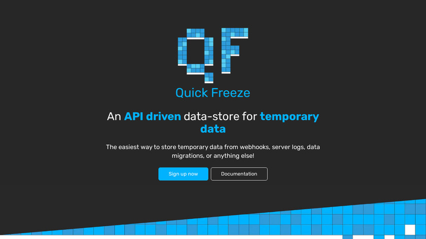 Quick Freeze Landing Page