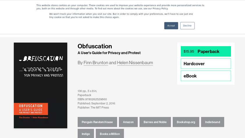 Obfuscation Landing Page