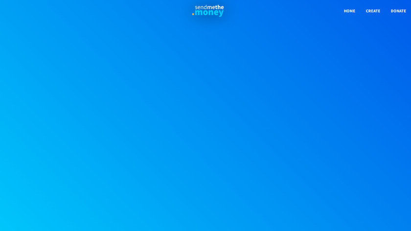 sendmethe.money Landing Page