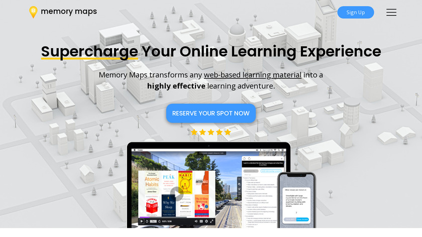 Memory Maps Landing Page