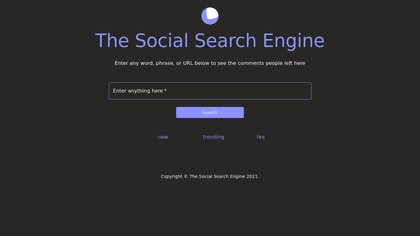 The Social Search Engine image