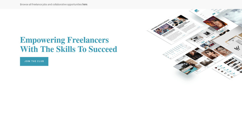 Freelancer Club Landing Page
