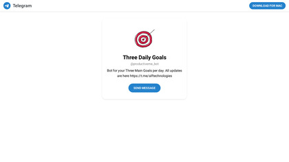 Three Daily Goals image
