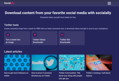 Socialally.xyz image