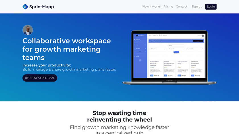 SprintMapp Landing Page