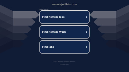 Remote Job Lists image