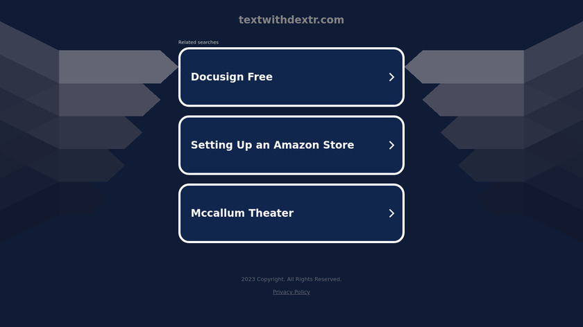 dextr keyboard Landing Page