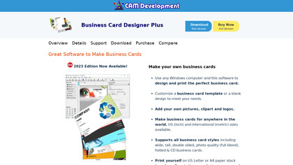 Business Card Designer Plus image