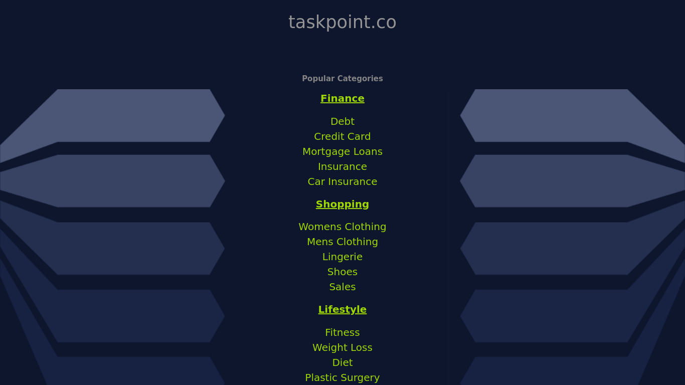 TaskPoint Landing page