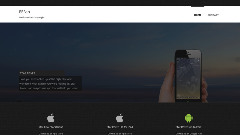 Star Rover Landing Page
