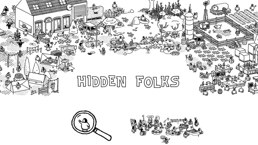 Hidden Folks Landing Page