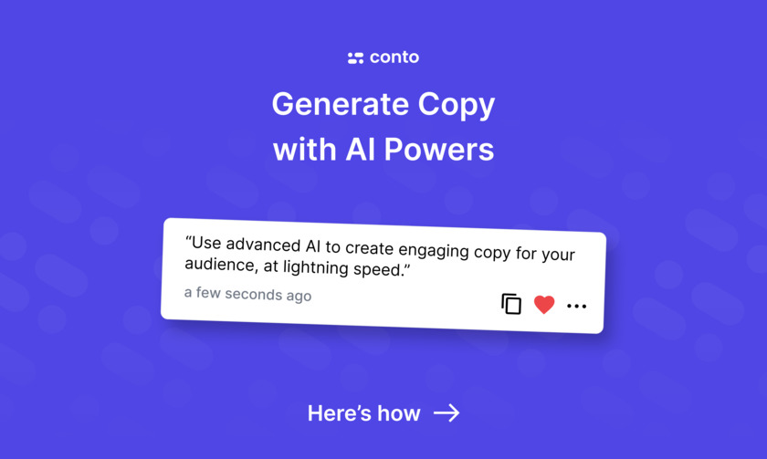 conto.ai.ai Landing Page