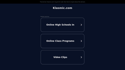 Klasmic image