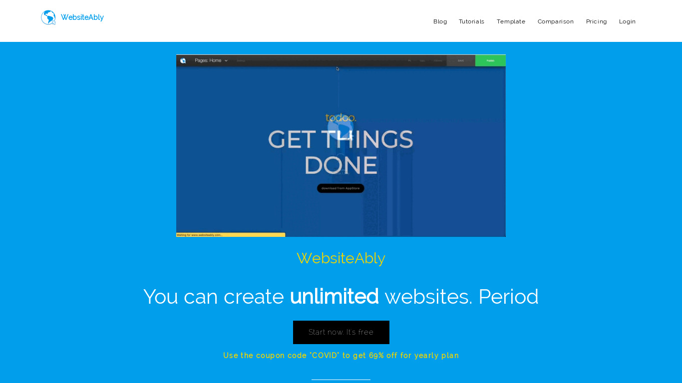 WebsiteAbly Landing page