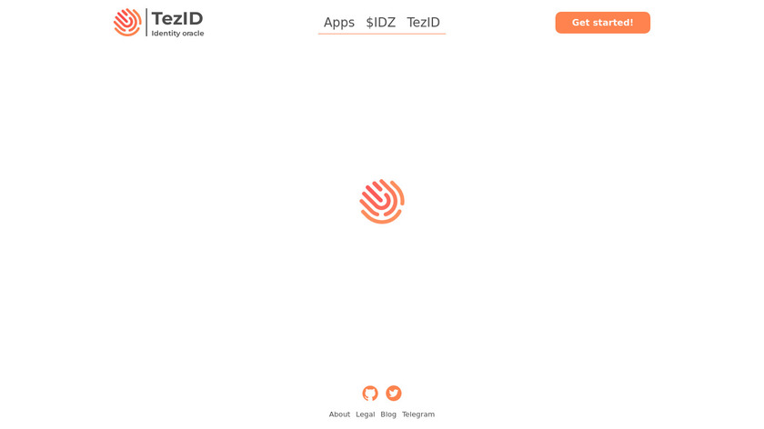 TezID Landing Page