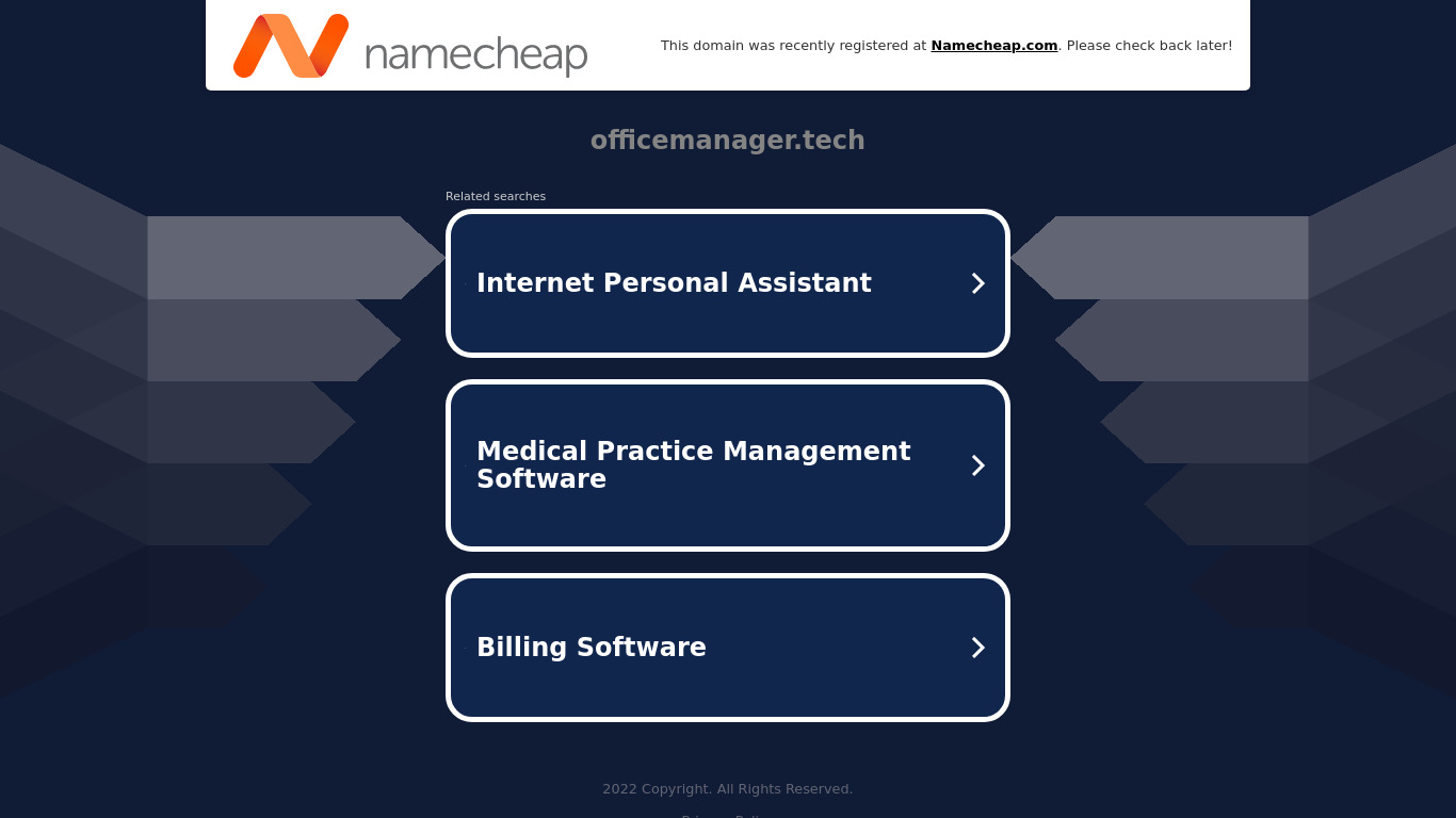 The Office Manager's Tech Stack Landing page