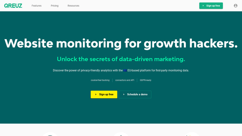 Qreuz Landing Page