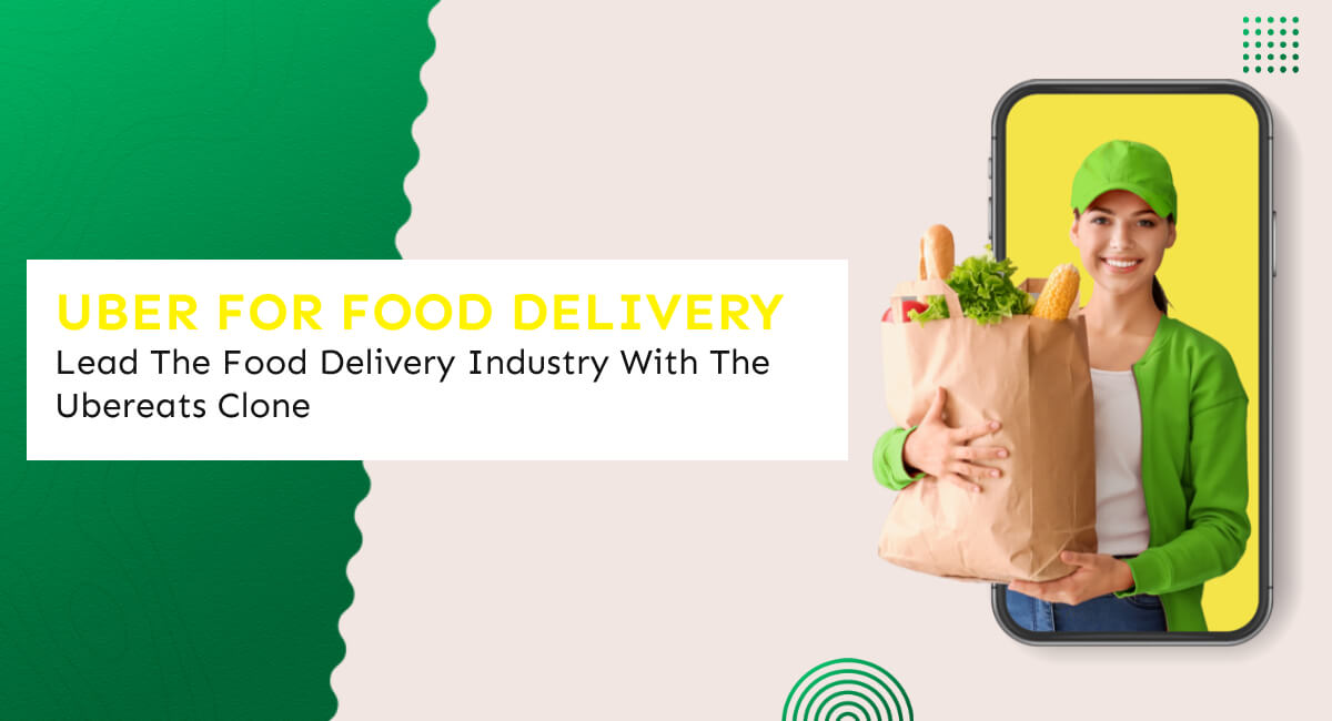 Food Delivery App by Uberclonez Landing page