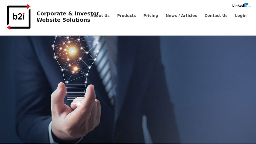 B2i Technologies Landing Page