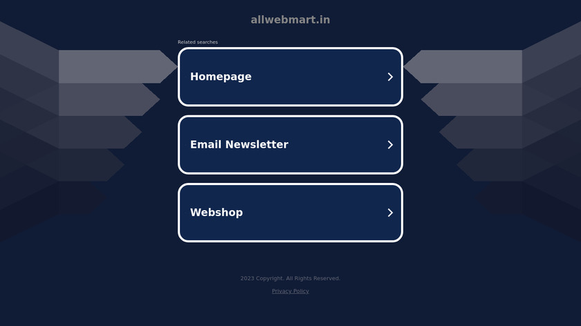 Allwebmart Landing Page