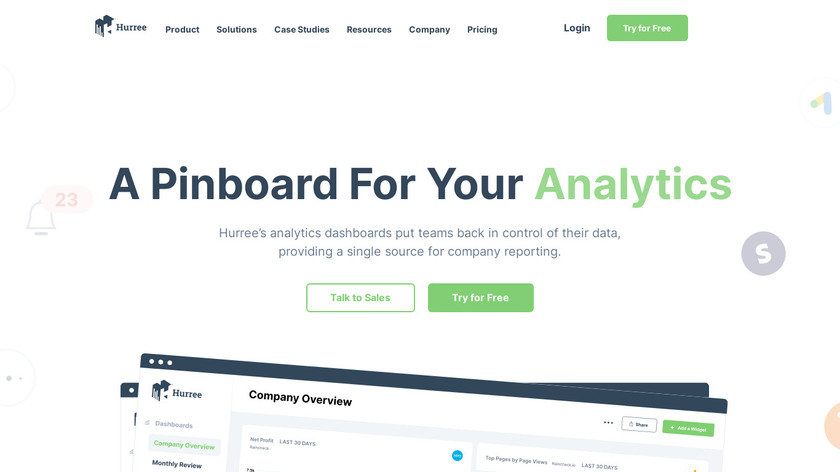 Hurree Landing Page