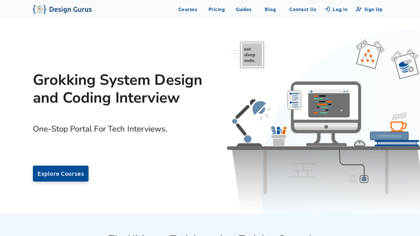 Design Gurus Landing Page