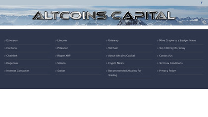 Altcoins Capital image