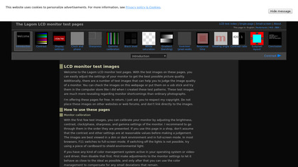 Lagom LCD monitor image