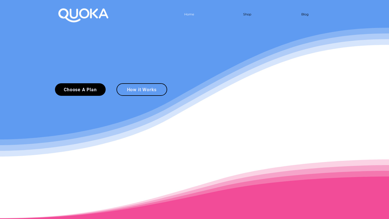 QUOKA Landing page