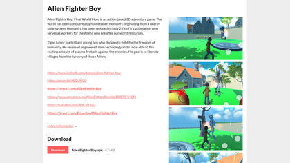 Alien Fighter Boy image