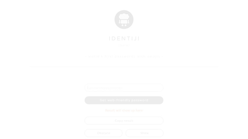 Identiji Landing Page