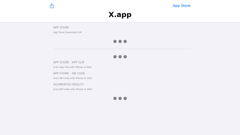 Xapp Landing Page