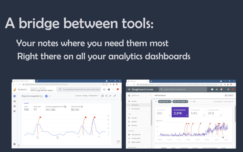 Signal Flare App Landing Page