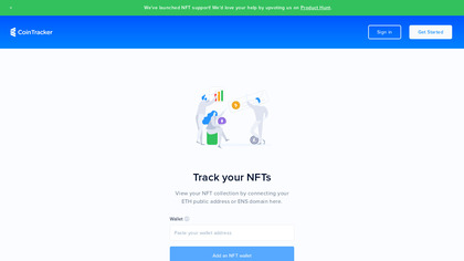 CoinTracker for NFTs image