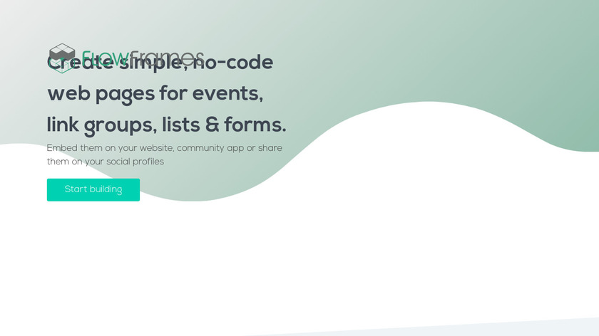 FlowFrames Landing Page